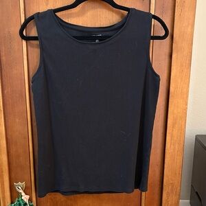 Chico's Black and navy Sleeveless Tank Tops (2)